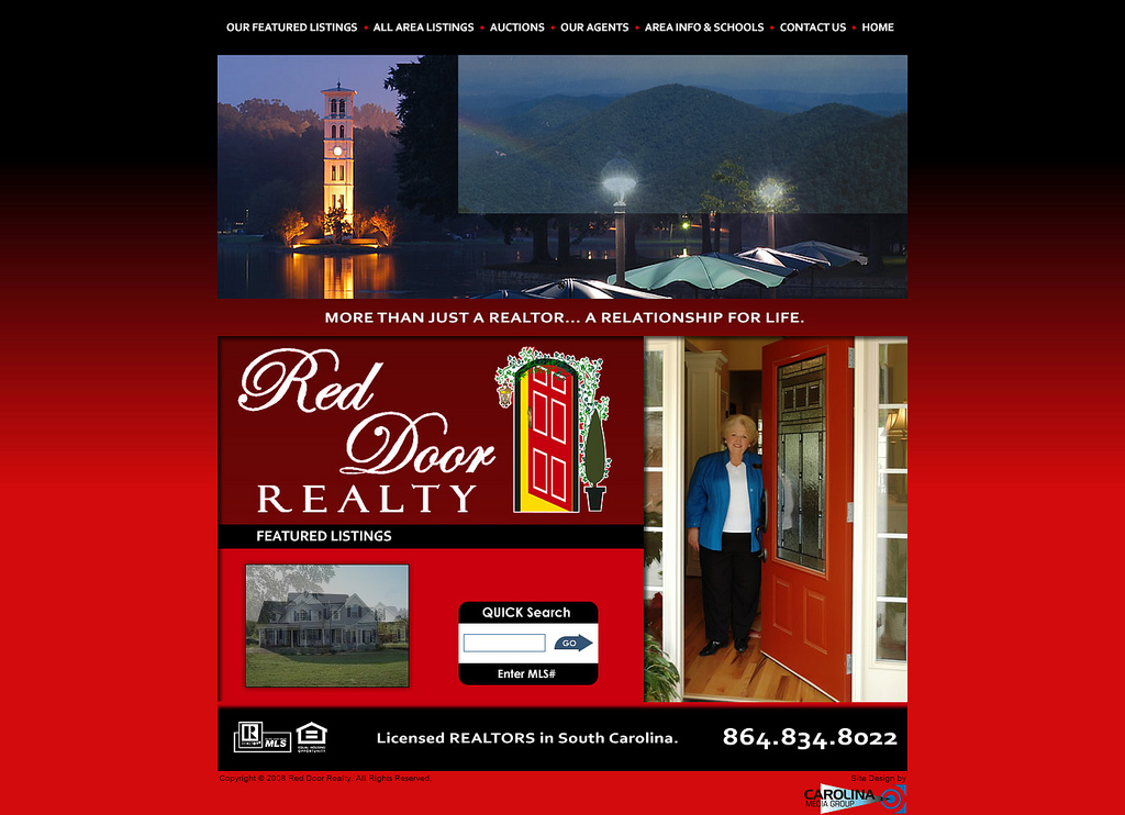 Red door realty by carolina creative