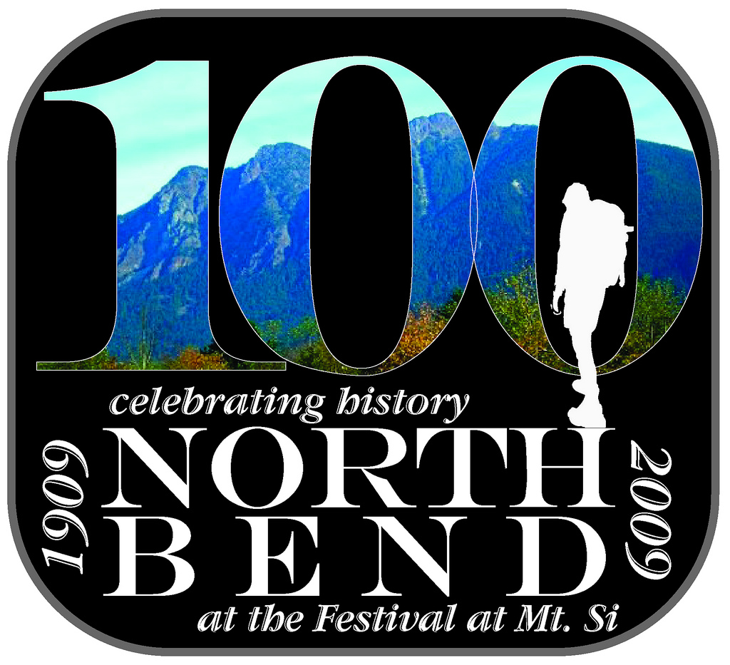 City of north bend centennial logo