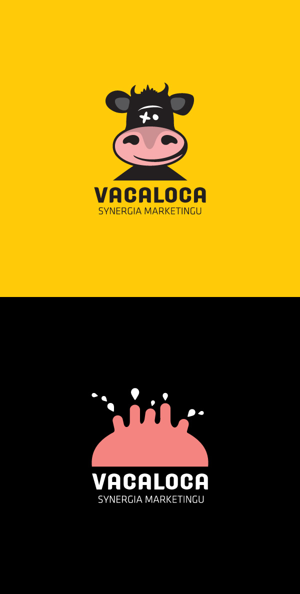 Vacaloca concept logo
