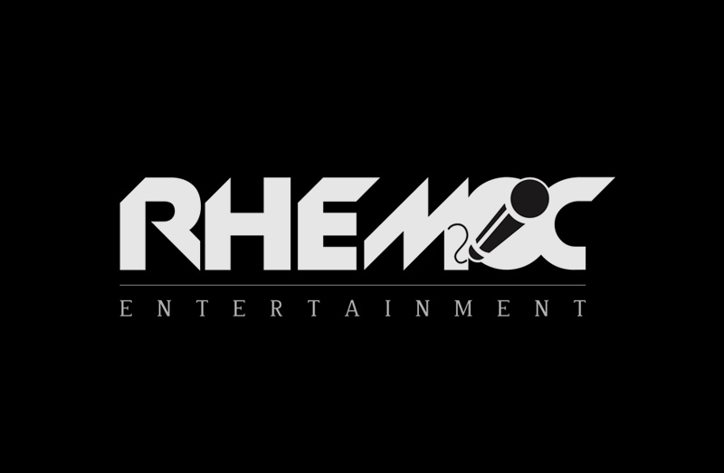 Rhemic entertainment logo design