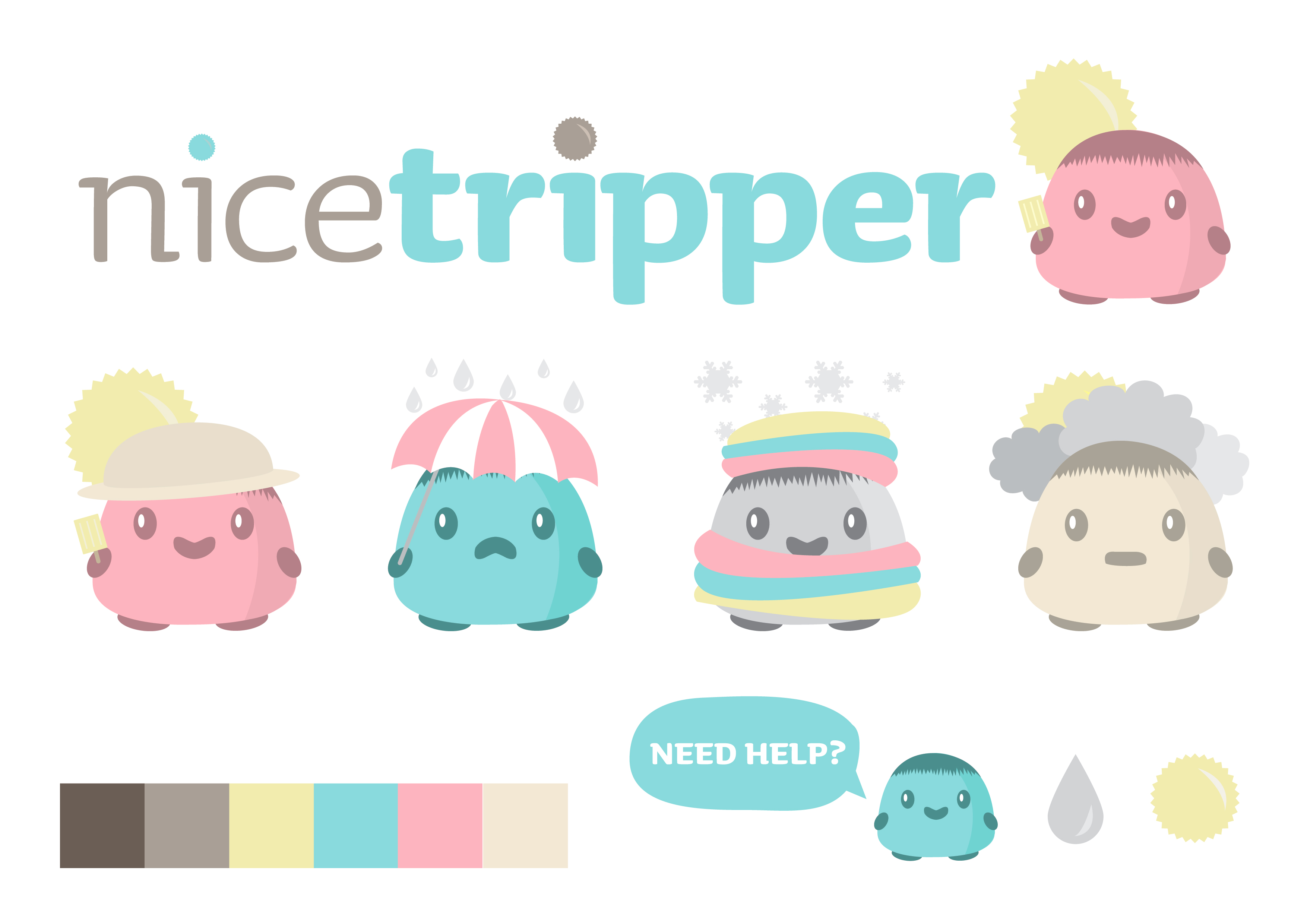 Nice tripper logo and iconography designs