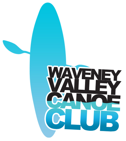 Waveney valley canoe club logo design