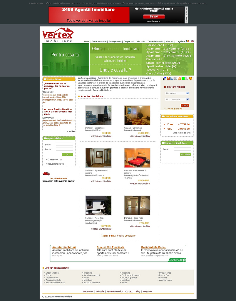 Web design optimizare seo vertex